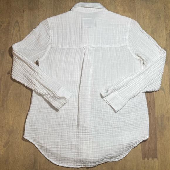 Rails Ellis Button Up Shirt, White, S - Picture 10 of 13
